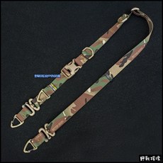 野戰搖滾SECTOR SEVEN多功能輕型背帶、背包背帶【黑色、泥色、多地形迷彩】迷彩背帶槍背帶側背包肩帶戰術背帶, 多地形迷彩, 1個