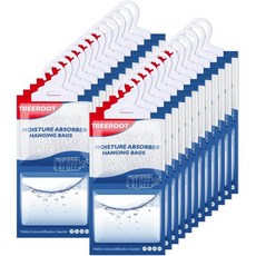 옷장용 제습제 24개입 9.8온스(270g) 걸이형 제습 백 옷장 주방 욕실용, 24Pack