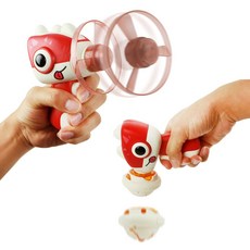 문스스토어어 공룡 프로펠러 팽이 프로펠러장난감, 1개