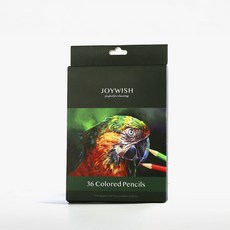 미니플 유성 색연필 세트, 1통, 36개입