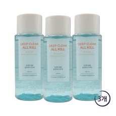 포인트 딥클린 립앤아이 리무버, 200ml, 3개