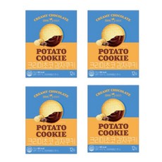 이디야 크리미초코 감자쿠키, 4개, 79g