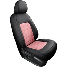스즈키 스위프트 그랜드 에스쿠도 키자시 이그니스 SX4 비타라 알리비오 S-크로스 자동차 시트 커버 맞춤, 01 인조 가죽, 01 사계절, 08 1PC-Black Pink