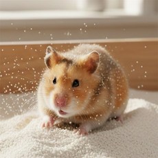 소피집 소동물 목욕 모래 500g 소동물냄새제거