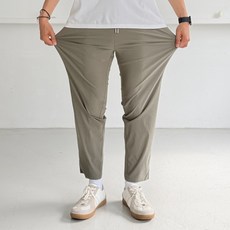 제제룩 남자 여름 스판 바지 작업복 밴딩 팬츠