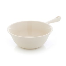 예쁜 손잡이 면기 뚜껑포함, 면기(뚜껑)_베이지, 1개