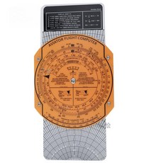 진심글로벌 계산자 공학 로그자 백터 공학용 눈금자, 1개, 오렌지 계산자