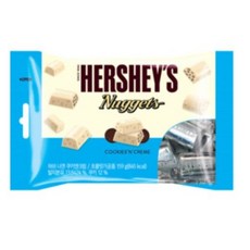 허쉬 너겟 쿠키앤크림 초콜릿, 159g, 4개