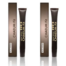 [지오쇼핑] 모카타투 채움핏 두피 헤어 타투 가르마 정수리 헤어라인 탈모 새치 커버 틴트 지오쇼핑, 2개, 흑색(흑갈색)