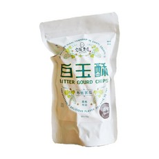 【宏展農場】鹽味/胡椒/芥末口味 白玉酥(80g/包) 新鮮白玉苦瓜製作 苦瓜酥 甘甜不苦 蔬菜脆片 高鐵商務艙指定點心, 1個, 胡椒白玉酥