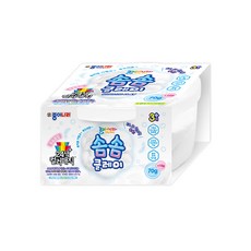 종이나라 솜솜클레이 70g, 3개, 흰색