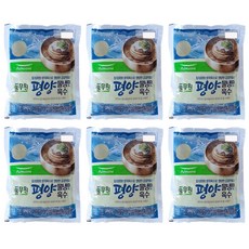 풀무원 평양물냉면육수1인분x6개, 290g, 6개