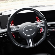 아이리온 디올뉴 코나 SX2 호환 차량 용품 튜닝 패들쉬프트 연장킷, 레드