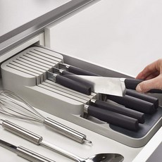 보관 칼꽂이 서랍 칼 주방 정리대 수납 싱크대 24432pc 1(ea), 그레이, 1개