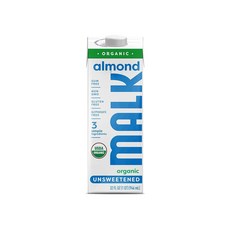 말크 무가당 아몬드 우유 32 FZ, 946ml