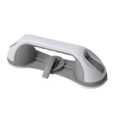 浴室防滑扶手 三吸盤助力扶手 免釘安裝 孕婦老人安全扶手, 灰白色, 1個