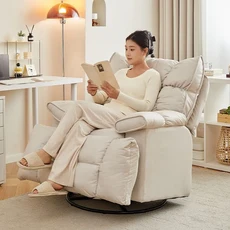 1인 소파 리클라이너 리클라이너소파 1050MM*900MM*700MM, 흰색