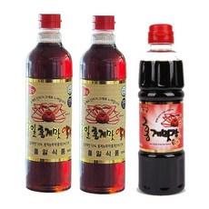 홍일식품 홍게맛액젓900ml 2병+홍게맛장소스500ml, 1세트, 900ml 2병