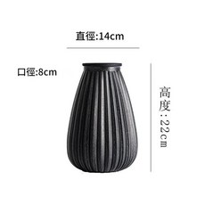 復古仿陶花瓶, 小號氣球灰色