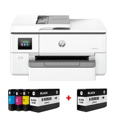 HP 오피스젯프로 9720 A3잉크젯복합기 호환잉크 1SET 검정1개 추가 HP7720후속모델