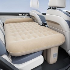 원터치 범용 에어매트 무선 자동펌프 압축 차량용 매트리스 자동차 뒷좌석 캠핑 차박, 버튼형 자동공기주입 및 자동진공압축, 기본 차종