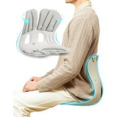 커브 의자 그랜드 프리미엄 자세 골반 고양이 등 지원 의자 요통 골반의