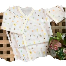 台灣製紗布衣/肚衣，寶寶新生兒必備，包手設計，純棉親膚透氣