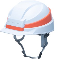 IZANO 日本製 IZANO2 2代 折疊式工程安全帽 防災防震避難 安全防護, 白/橘, 1個