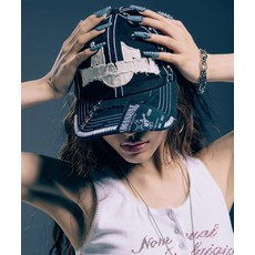 [노매뉴얼] NO RELIGION PATCH WORK BALLCAP - BLACK