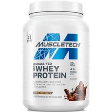 MUSCLETECH 乳清蛋白粉 濃巧克力風味, 1罐, 816g