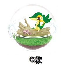 M.M小舖 現貨 RE-MENT 盒玩 寶可夢寶貝球盆景品 P12 神奇寶貝 飼育球 全6款, 1個, #不補     C款/藤藤蛇 3MX02