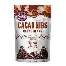 선코어 푸드 유기농 카카오 닙스 프리 비 GMO 22 Suncore Foods Organic Cacao Nibs Gluten-Free Non-GMO 8oz (1 Pac, 227g, 1개