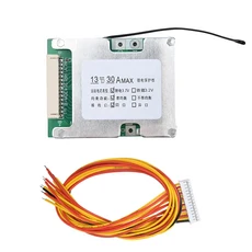 리튬 배터리 보호 보드 BMS 13S 48V 30A/40A/50A/60A/70A 18650 PCB 밸런스 기능