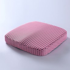 해피유통 메모리 폼 방석 편안한 매쉬 쿠션 사계절용, 40*40*5.5센티미터, 12