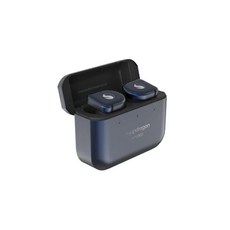 Snapdragon Sound無線藍牙耳機，輕巧舒適，清晰音質，時尚外型, 深藍色, MW08SI