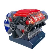 V8 엔진 모델 조립 키트 과학 실험용 증기 기관 완구