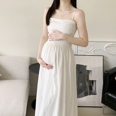 루시드라잇 슈가 임산부 나시 원피스 캡내장 레이어드 임부복 봄 여름
