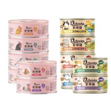 O’cheers 歡樂城市 無膠主食餐罐 多種口味選擇 慕斯質地易消化 為貓咪提供豐富蛋白質與能量, 1個, 山野雞野牧鹿-關節保健|機能罐,超取限一箱