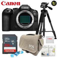 캐논 정품 EOS R6 Mark III BODY/프리미엄 삼각대 패키지 7종세트/256G+전용가방+삼각대+카드리더기+청소도구+극세사융+액정보호필름/TJ, R6 Mark III BODY
