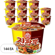 오뚜기 진짬뽕 컵라면 115g, 144개