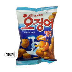 오리온 오징어 땅콩, 98g, 18개