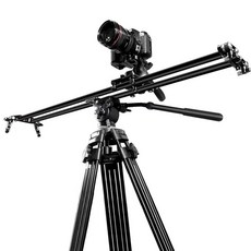 카메라 슬라이더 지지대 슬라이드 장비 촬영 휴대폰 고급, 1개, 100CM 슬라이더+볼헤드