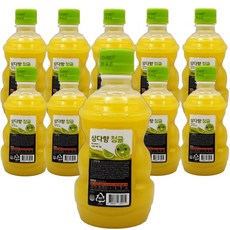 삼다향 빙그레 제주 삼다향 착즙 청귤 주스, 10개, 320ml