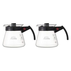 칼리타 300 서버 N 101드리퍼용 & 전자레인지용, 2개, 300ml
