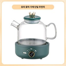 미니 약탕기 다용도 차탕기 중탕기 기능 다기 세트 홍삼, 1.고붕규산 유리 1500ml 노브형 사은품 없음, 기본 색상