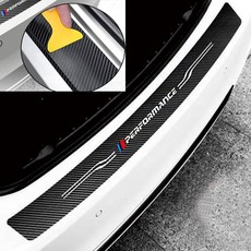 BMW 트렁크 도어 스티커 카본데칼 퍼포먼스M스티커 카킹즈(호환), (01)95cm, 1개