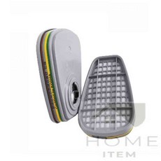 홈템방 방독마스크 6006K 1봉 2P 방독면마스크