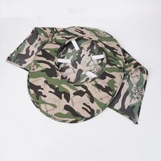 工地遮陽帽，建築安全帽遮陽簷，防晒加大帽簷, 布簾迷彩混裝,均碼