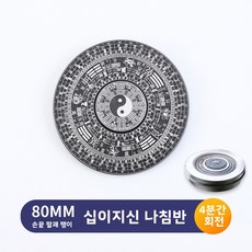 손가락 스피너 태극 팔괘 풍수 디자인 알루미늄 합금 레트로 핑거토이, 12궁도 별자리 팽이