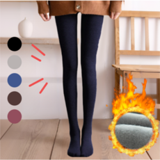 메이드바이 겨울 여성 기모 레깅스 스타킹